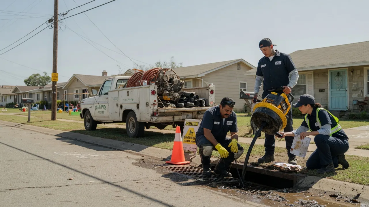 Drain Cleaning in Harlingen, TX near me